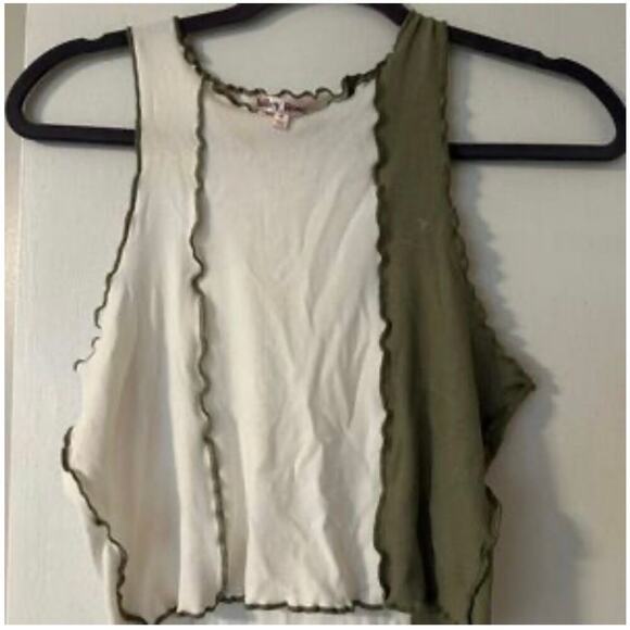 BAILEY ROSE color block top Small Urban Outfitters - Picture 2 of 3